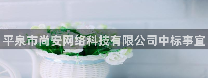 平泉市尚安网络科技有限公司中标事宜