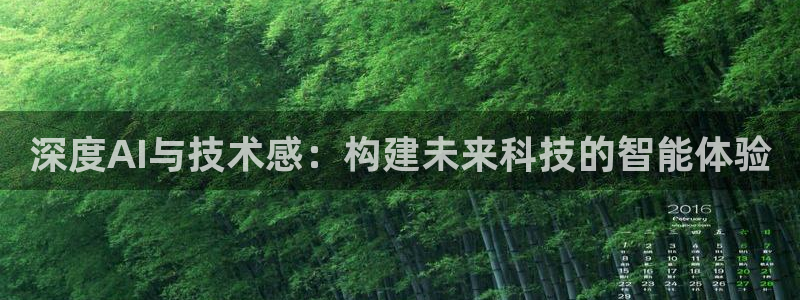 深度AI与技术感：构建未来科技的智能体验